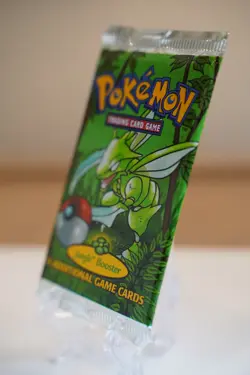 Pokemon Jungle Unlimited 1999 Scyther Artwork Booster Pack WOTC Sealed - Image 3