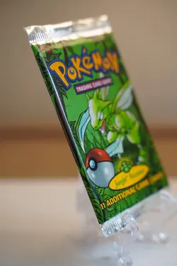 Pokemon Jungle Unlimited 1999 Scyther Artwork Booster Pack WOTC Sealed - Image 4