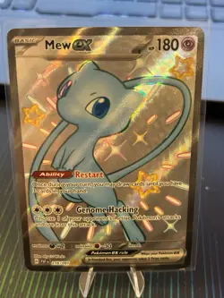 Mew ex 216/091 SV: Paldean Fates NM Pokemon 2024 - Image 1
