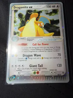 Dragonite ex 90/97 Ultra Rare Holo EX Dragon Pokemon TCG Card 150 HP English - Image 2