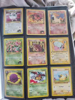 Pokemon Collection Binder Vintage Lot Cards To XY Holo Rares WoTC 1st More 287 - Image 1