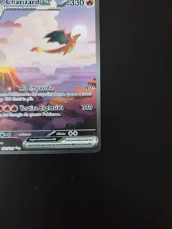 Charizard Ex 199/165 151 Rara holo secret Ultra Full Art Pokemon ita psa V GX Ai - Image 3