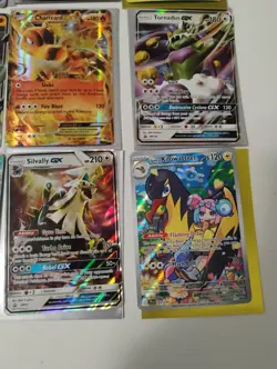 Pokemon 17 Card GX-Promo-VMAX-Illustration Rare-Full Art Holo Cards - Image 2