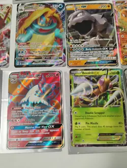 Pokemon 17 Card GX-Promo-VMAX-Illustration Rare-Full Art Holo Cards - Image 3