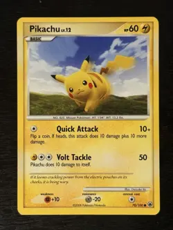 Majestic Dawn Pikachu TCG Card 70/100 Pokemon NM/LP+ - Image 1