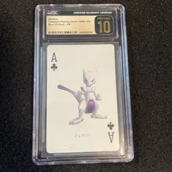 Mewtwo Pokemon Playing Cards JPN Pristine 10 - Image 1