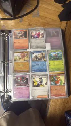 Pokemon TCG Binder Lot Nintendo Litleo Tinkatink Jynx Trainer Energy English - Image 1