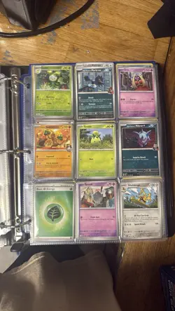 Pokemon TCG Binder Lot Nintendo Litleo Tinkatink Jynx Trainer Energy English - Image 2