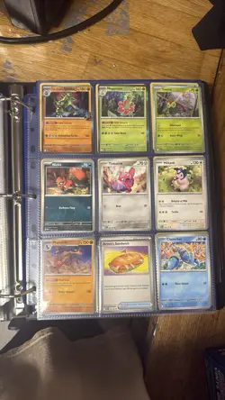 Pokemon TCG Binder Lot Nintendo Litleo Tinkatink Jynx Trainer Energy English - Image 5