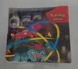 Pokemon Mega Heroes Lot Of 10 Sealed Mini Tin w/ Display Box - Image 4
