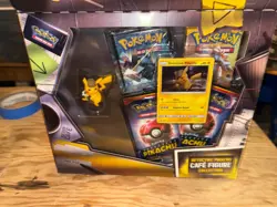 Pokemon: Tcg Detective Pikachu Cafe Collection Figurine Box New - Image 2