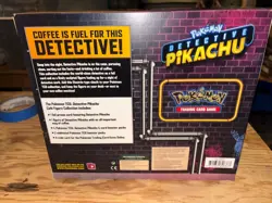 Pokemon: Tcg Detective Pikachu Cafe Collection Figurine Box New - Image 4