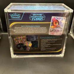 Sealed Phantasmal Flames Pokemon Center Elite Trainer Box ETB With Acrylic Case - Image 3