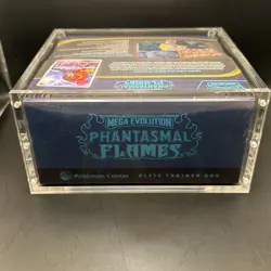 Sealed Phantasmal Flames Pokemon Center Elite Trainer Box ETB With Acrylic Case - Image 5