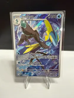 Pokemon Inteleon 142/132 Me01: Mega Evolution Holo Illustration Rare 150 HP - Image 1