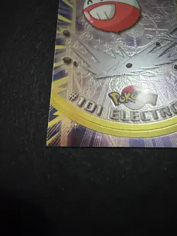 2000 Topps Chrome Pokemon TV Animation Edition Series 2 Foil #101 Electrode NM - Image 5