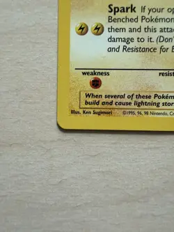 Pokemon TCG Pikachu 1st Edition Jungle Set 60/64 Vintage WOTC - Image 5