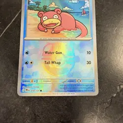 Pokemon TCG Slowpoke Master Ball Pattern 018/131 Sv: Prismatic Evolutions - Image 1