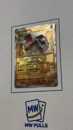 Pokemon Groudon (Master Ball Pattern) 049/131 Sv: Prismatic Evolutions Rare Holo - Image 2