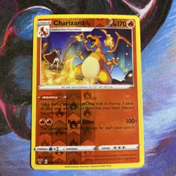 Charizard 025/185 - Pokemon TCG - Vivid Voltage Reverse Holo Rare - Image 1
