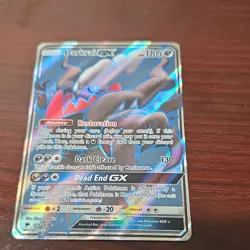 Pokemon Darkrai GX 180 HP Full Art Ultra Rare Holo 139/147 SM Burning Shadows - Image 1