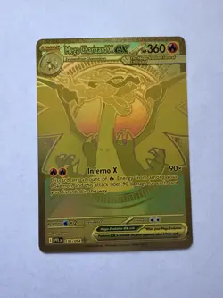 Pokemon Mega Charizard X EX 130/094 Phantasmal Flames Hyper Rare Holo 360 HP - Image 1