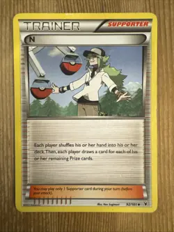 N - 92/101 - Pokemon Noble Victories Black & White Non-Holo Rare HP - Image 1