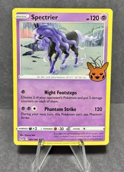 2023 Pokemon Trick or Trade - Spectier Holo 081/196 Rare - Image 1