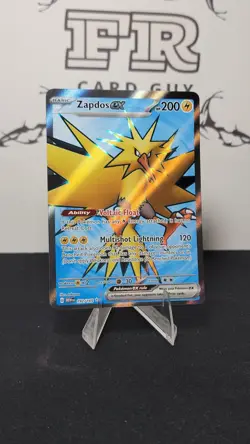 Pokemon TCG Scarlet & Violet 151 Ultra Rare Zapdos Ex Full Art 192/165 Near Mint - Image 1