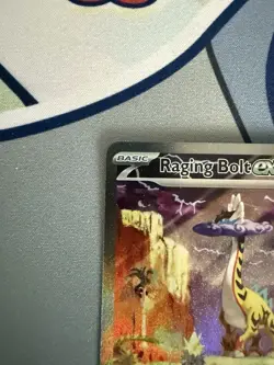 Pokemon TCG Raging Bolt EX 208/162 --SIR --Temporal Forces --Near Mint - Image 2