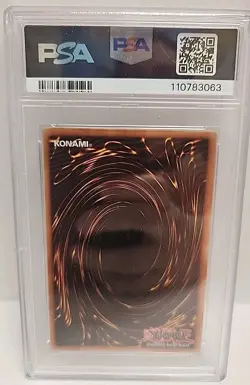 2002 Yu-Gi-Oh! LOB Leg Eyes White Dragon Exodia Forbidden One #LOB-124 PSA 9 - Image 2