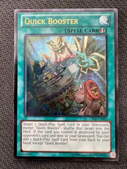 Yugioh Quick Booster Unlimited Edition Ultimate Rare CBLZ-EN065 NM - Image 1