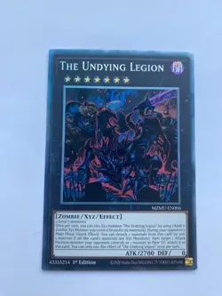 MZMU-EN006 The Undying Legion Collector's Rare 1st Ed YuGiOh - Image 1
