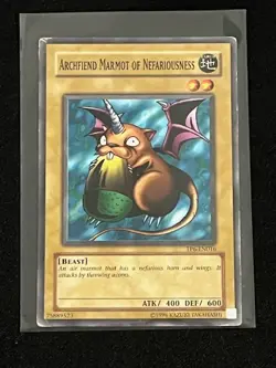 Archfiend Marmot of Nefariousness TP6-EN016 YuGiOh Tournament Pack 6 - Image 2