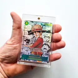 Monkey D Luffy OP13 SEC One Piece Manga Alt Art Premium Custom TCG Proxy Card - Image 2