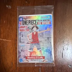 One Piece CCG Monkey.D.Luffy College Basketball US Voyage - Image 1