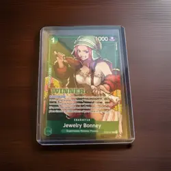 Jewelry Bonney Tournament Pack Vol. 3 Winner ST02-007 One Piece Card English NM - Image 1