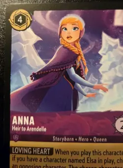 Anna - Heir To Arendelle 35/204 Uncommon The First Chapter Disney Lorcana TCG - Image 2
