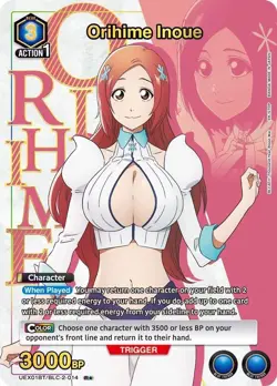 Orihime Inoue Alternate Art Foil - UEX01BT /BLC-2-014 NM - Union Arena - Image 1