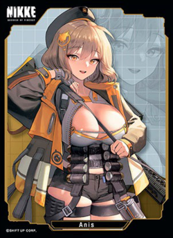 GODDESS OF VICTORY: NIKKE Anis Matte Anime Card Sleeves *NEW* 65ct - Image 1