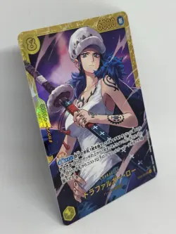2025 One Piece Card Game Japanese Trafalgar Law EB03-062 SEC Rare NM - Image 2