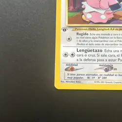 RARE SPANISH 1ST EDITION Snubbull 74/111 Neo Genesis - Pokemon Card LP+ NM- - Image 5