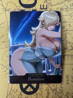 Rosalina Super Mario Hentai Anime Doujin Waifu ACG Custom Card - Image 1