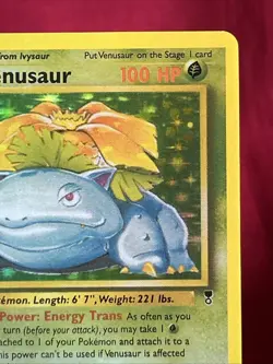 Venusaur 18/110 Holo Legendary Collection Pokemon Card Near Mint Condition - Image 4