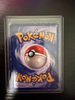 Alakazam Pokemon Base Set #001/102 Holo Pokemon Card MP/DMG - Image 2