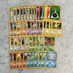 Pokemon Card Lot 1999 WOTC 50 Different Cards All NM, Never Played Many Uncommon - Image 1