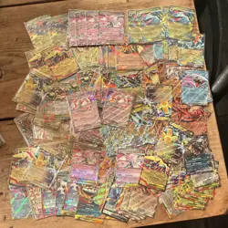 Pokemon TCG Holo Foil Card Lot 171 ex,v,go cards all NM and buck of mega ex’s - Image 1