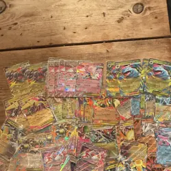 Pokemon TCG Holo Foil Card Lot 171 ex,v,go cards all NM and buck of mega ex’s - Image 2