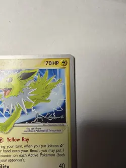 Jolteon Gold Star 101/108 World Championship Deck LP+ Pokemon Card 2008 💎✨ - Image 4