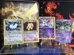 Vintage Pokemon Card Lot Holos Reverse Holo Fossil Rares - Image 1